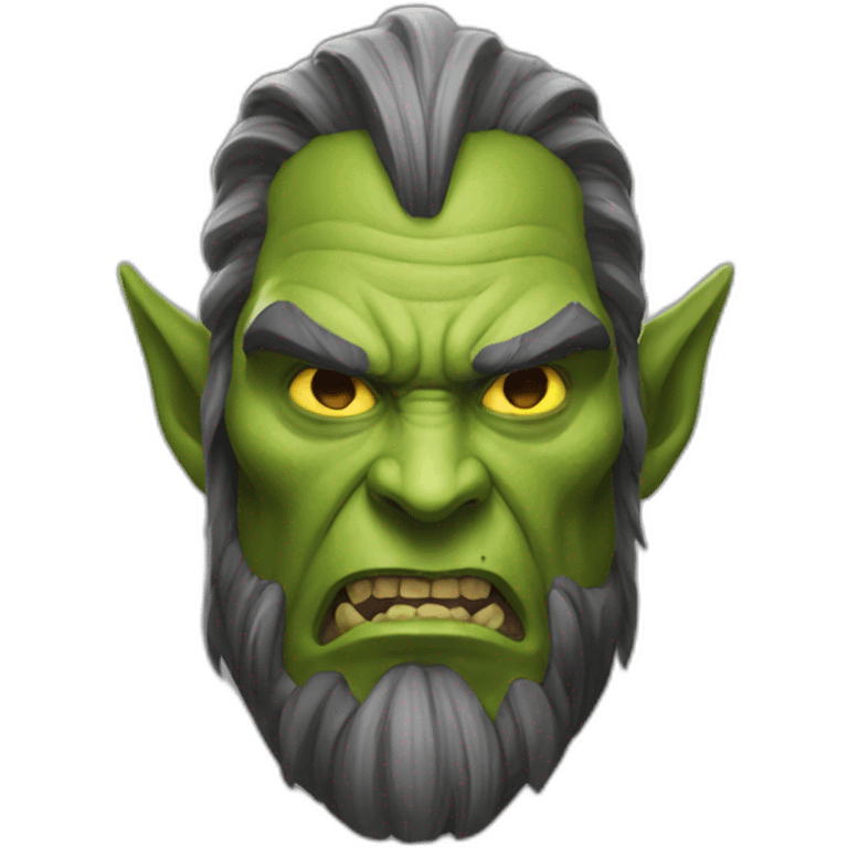 Thrall from Warcraft emoji