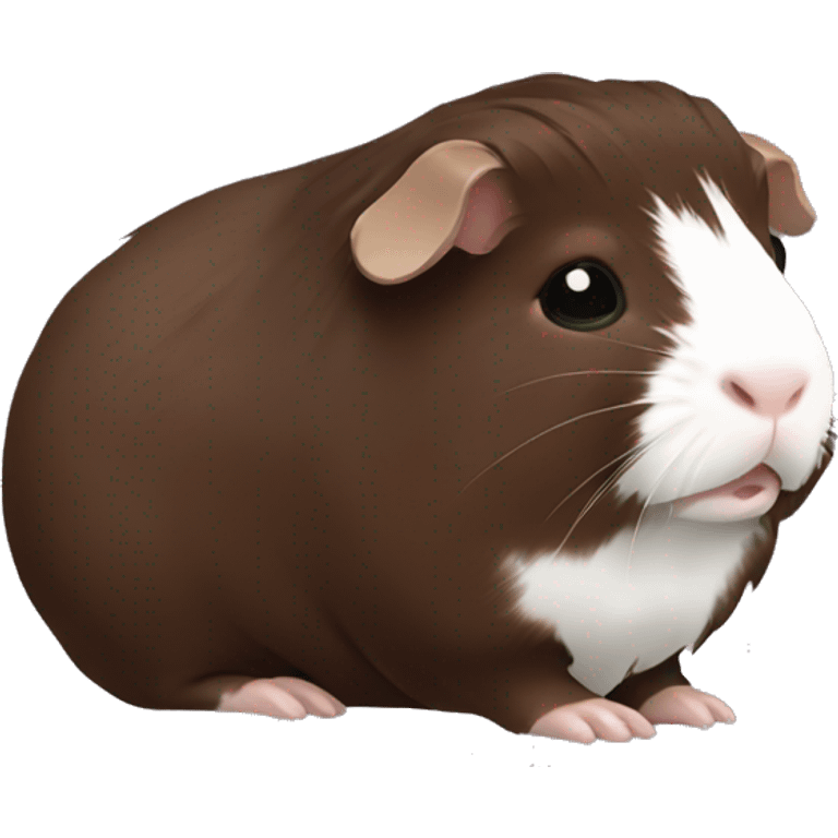 dark brown guinea pig emoji