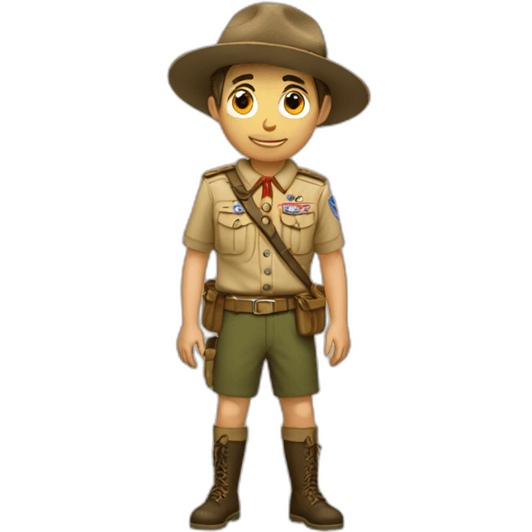 Scout français  emoji