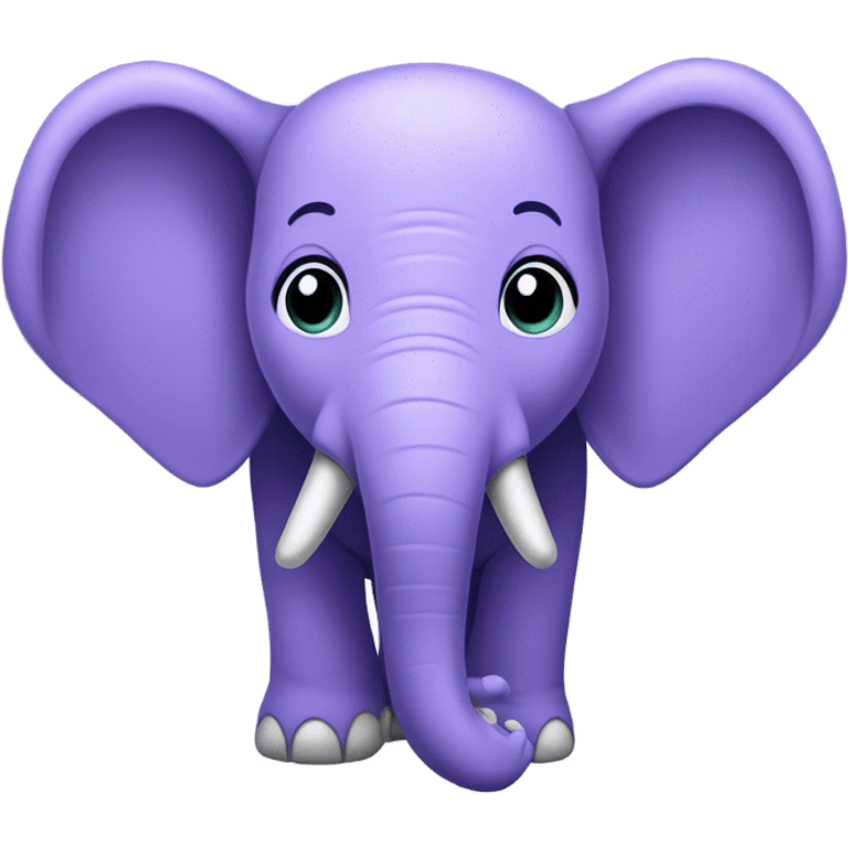 purple elephant emoji