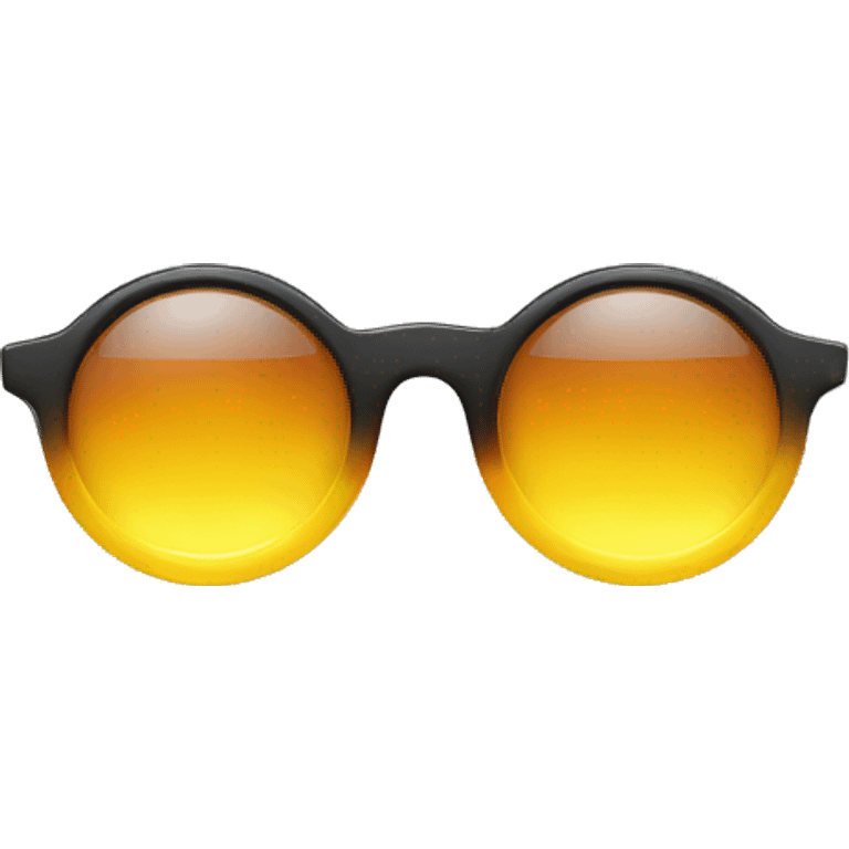 Yellow sun with sunglasses and the same sun without sunglasses TWO EMOJIS emoji