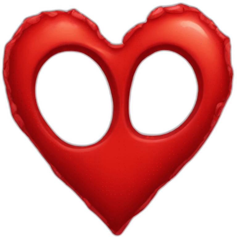  Red Heart hole emoji