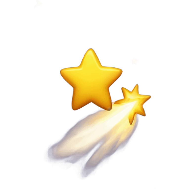 Shooting star emoji