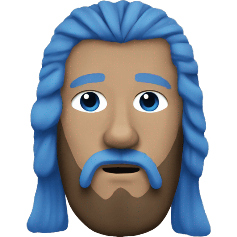 braveheart william wallce with blue paint on face emoji