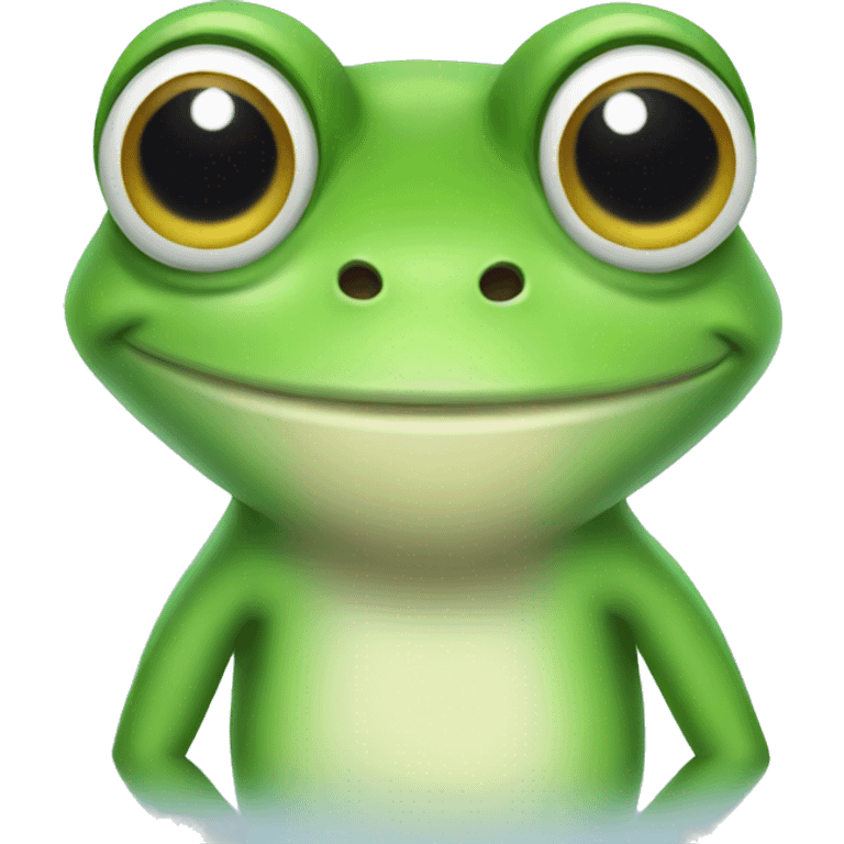 cute frog emoji