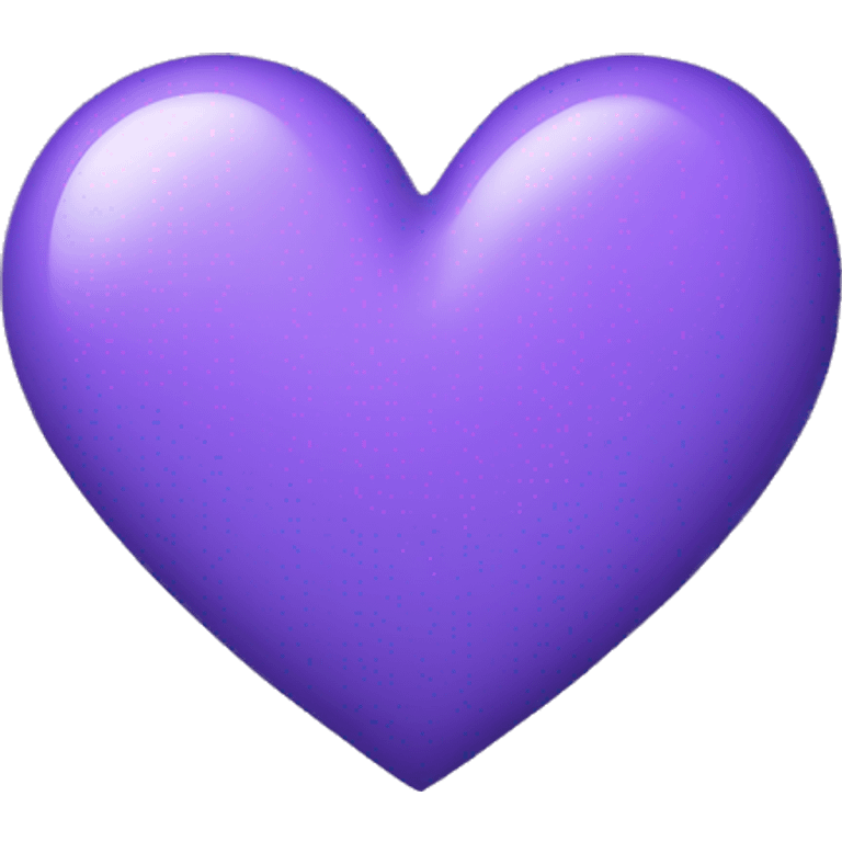 Bluish Purple Heart emoji