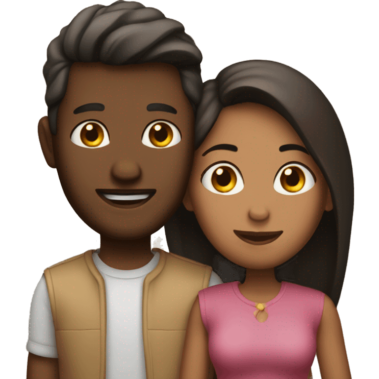 Couple in love emoji