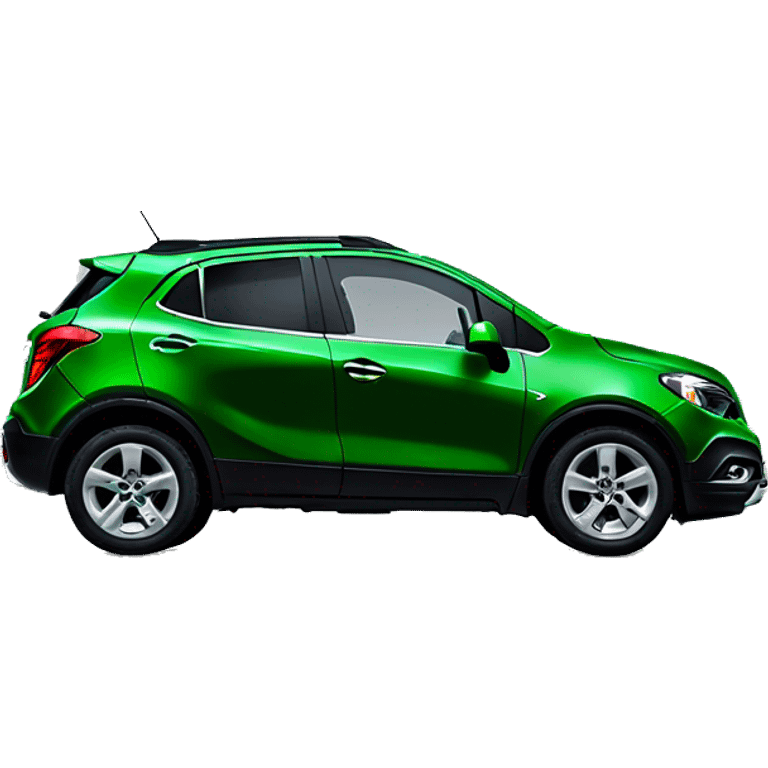 Green opel mokka emoji