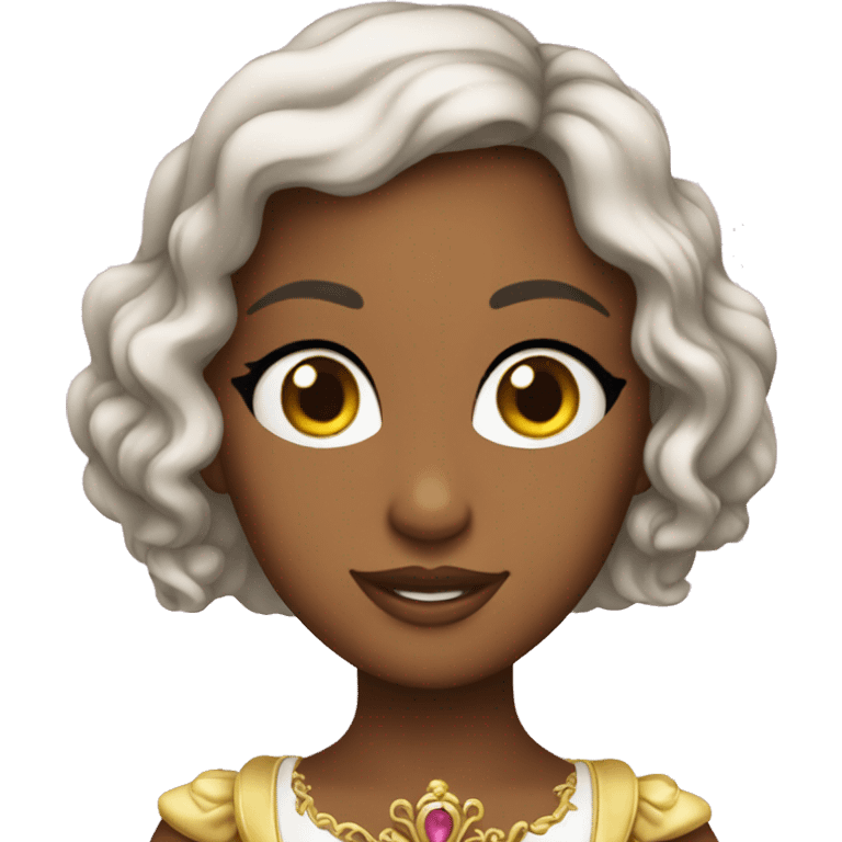 princesa Loira Jovem Olhos Azuis emoji