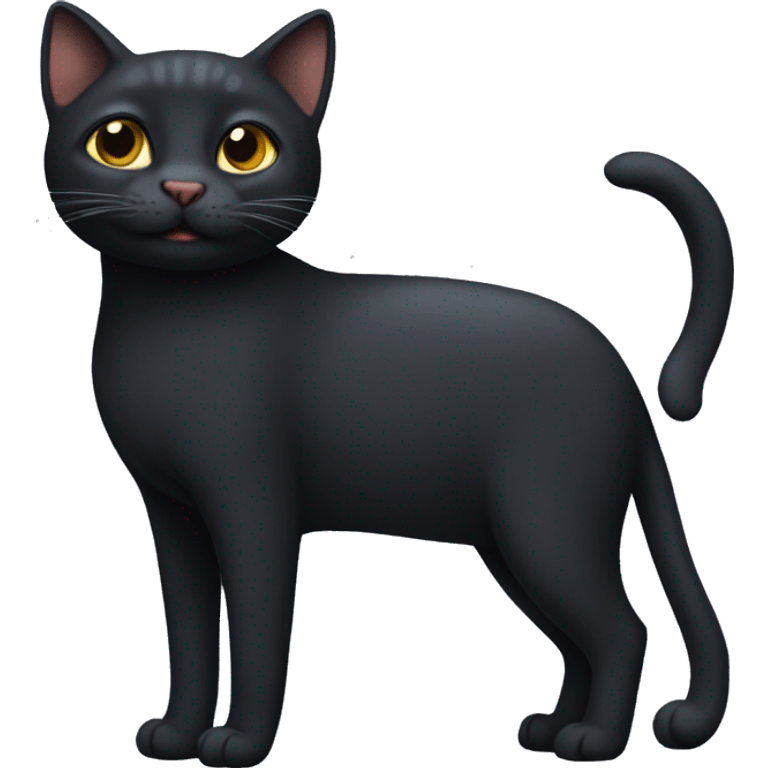 Gato negro  emoji