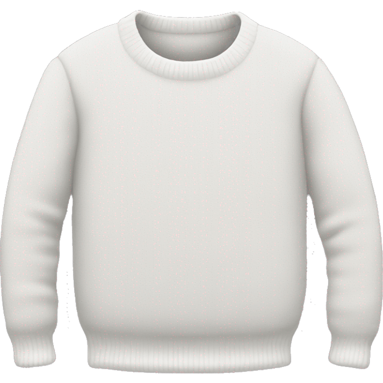 White sweater emoji