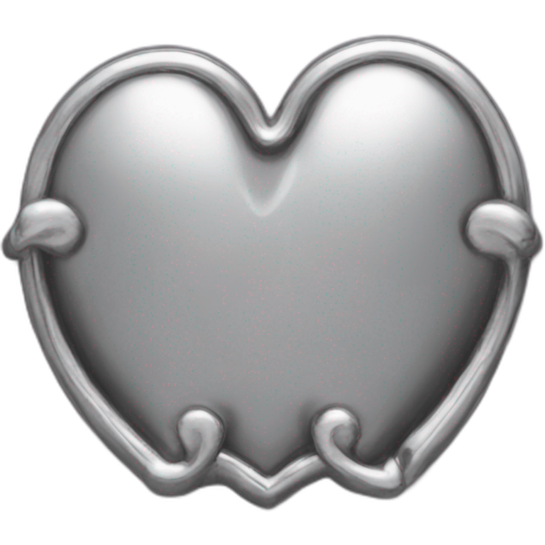 Chrome hearts logo emoji