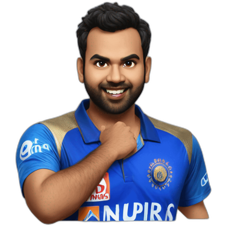 Rohit sharma mumbai indians emoji