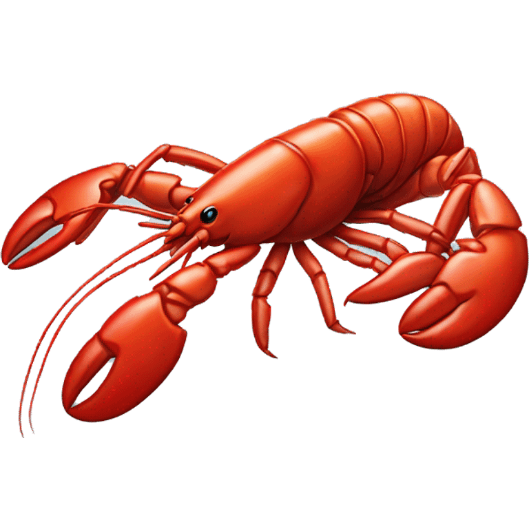 lobster with a etuit emoji