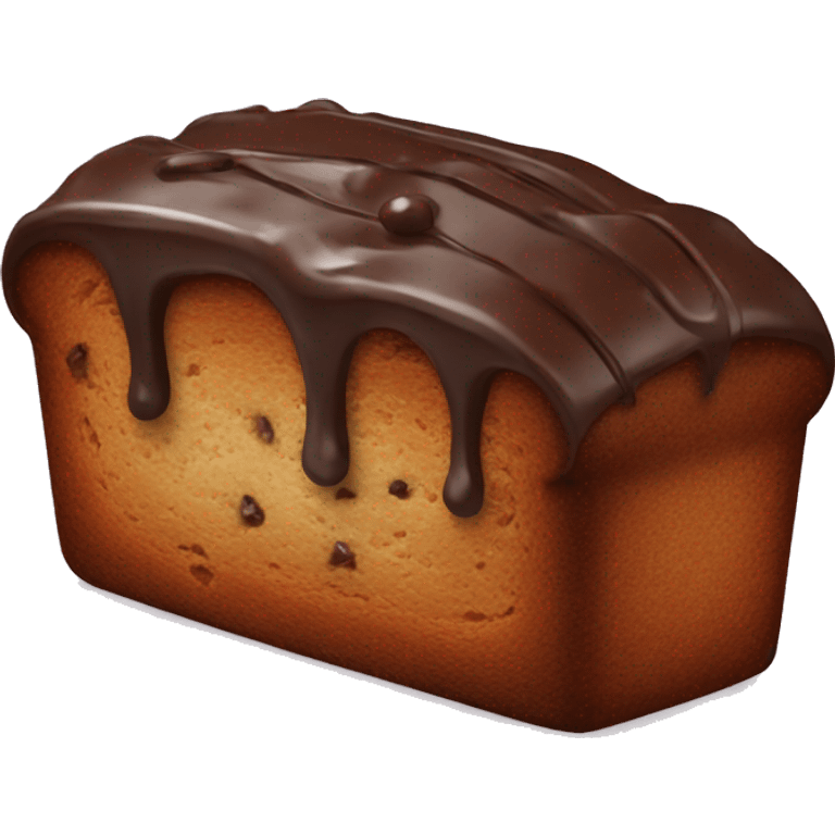 Chocolate banana bread emoji