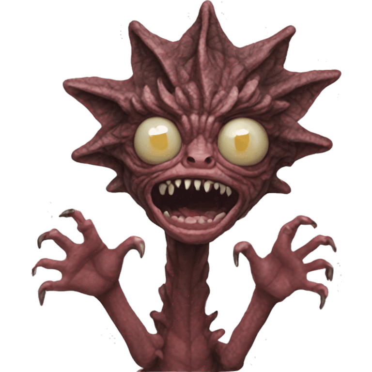 Stranger things Demogorgon emoji