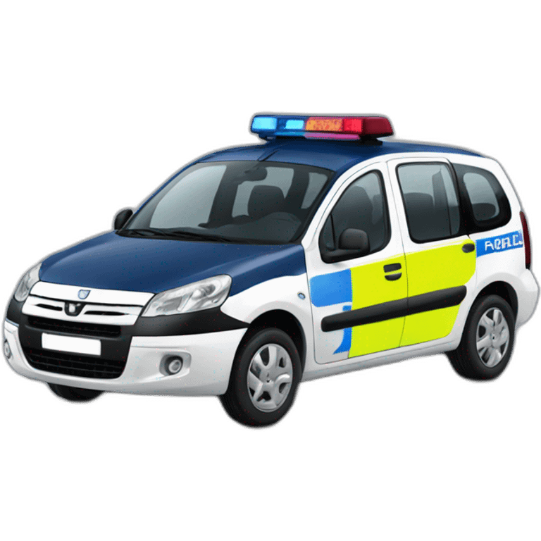 Peugeot-partner police emoji