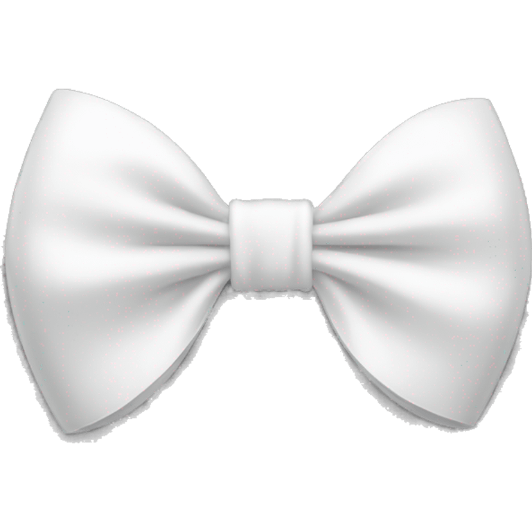 White bow emoji