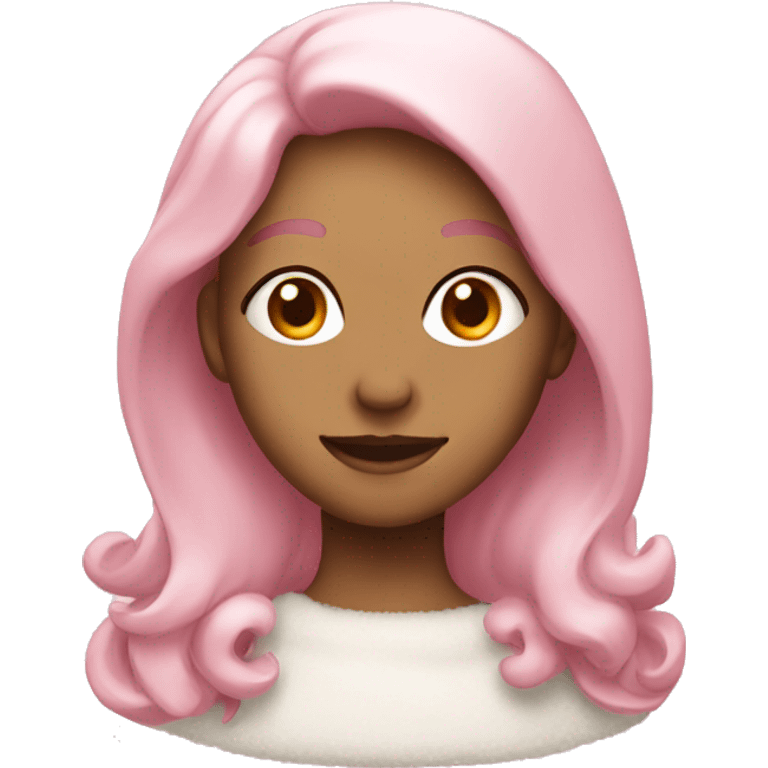 light pink christmas emoji