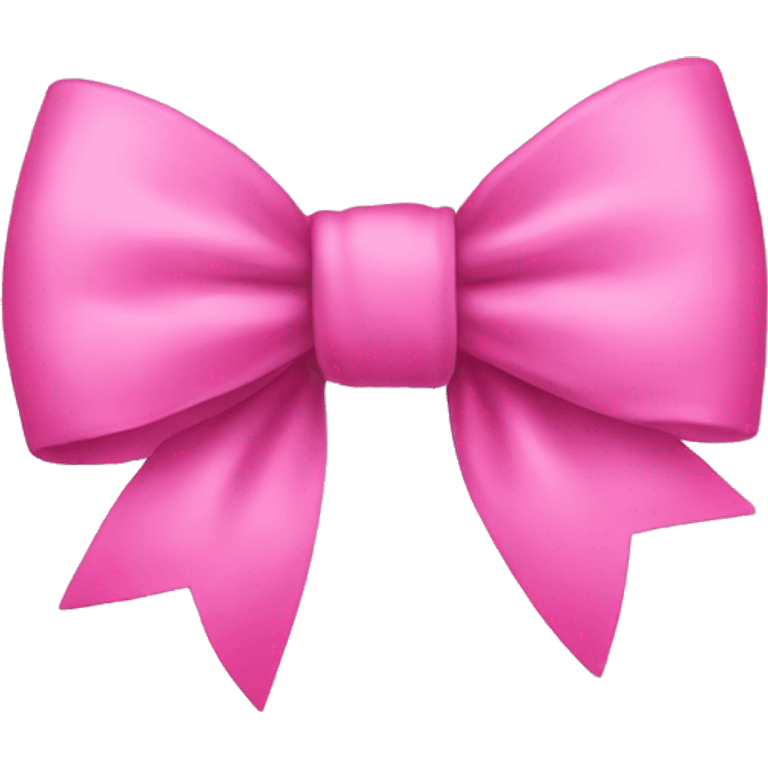 Pink bow emoji