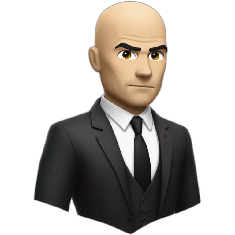 agent 47 emoji