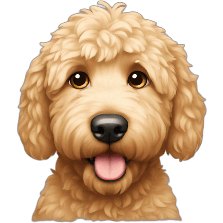 Golden doodle emoji