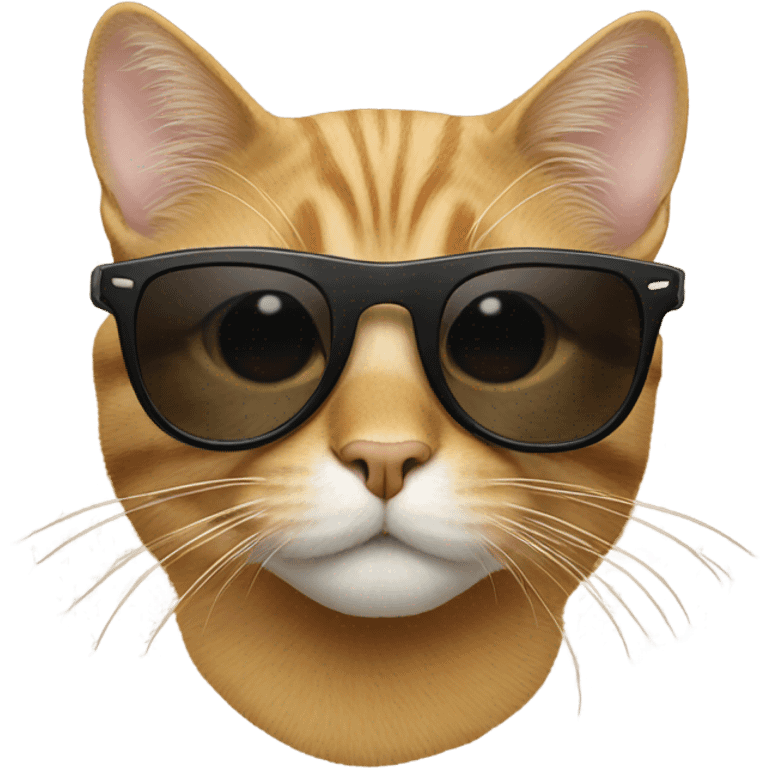 cat wearing sunglasses emoji