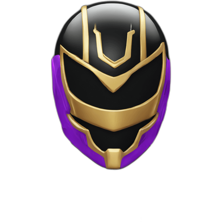 Power rangers zeo black emoji