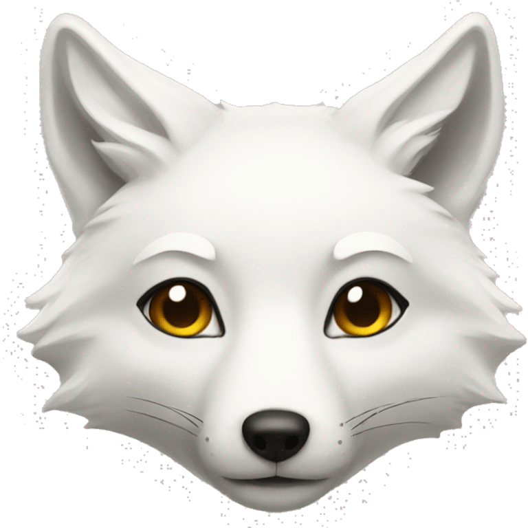 White fox emoji