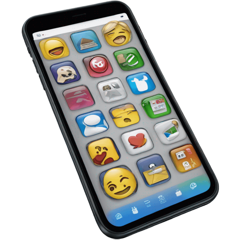 folders inside of a phone emoji