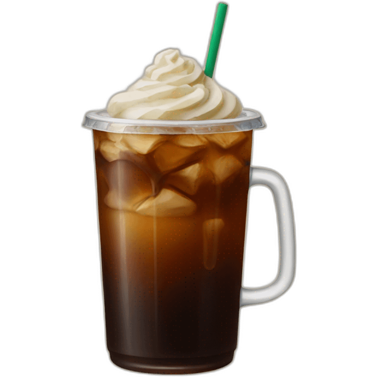 Starbucks cold brew emoji