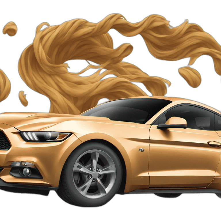 Ford mustang emoji