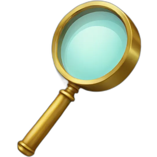 Magnifying glass emoji