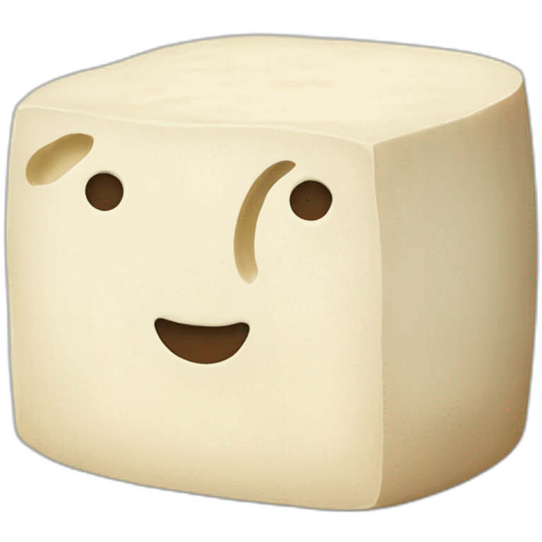 round tofu emoji