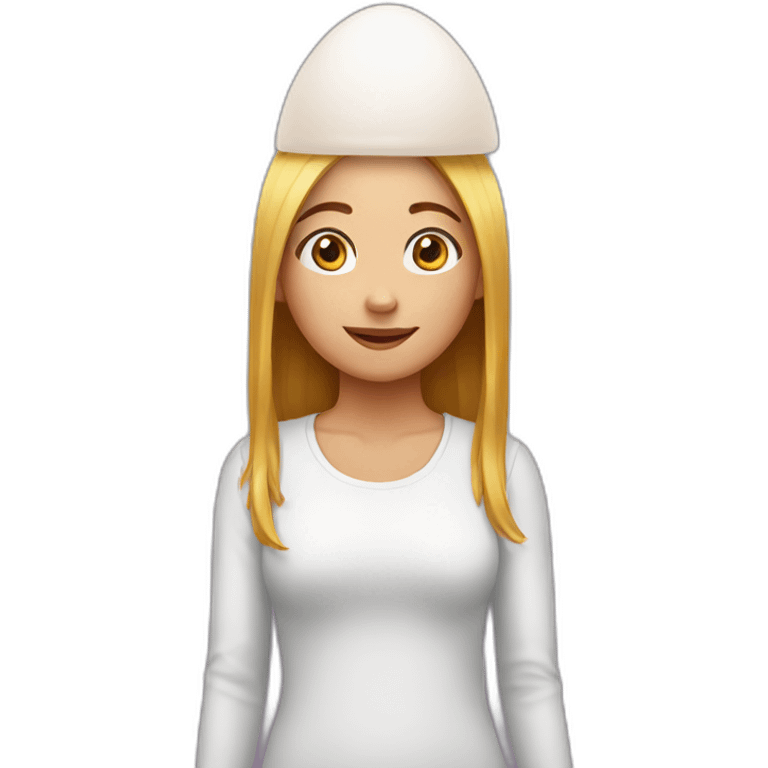 girl-egg-on-head emoji