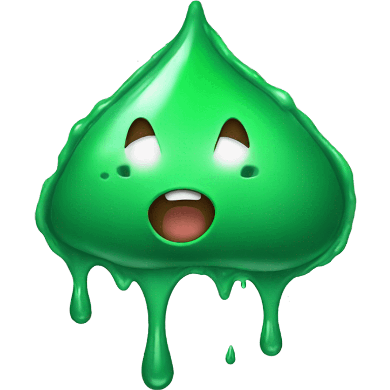 green drip emoji