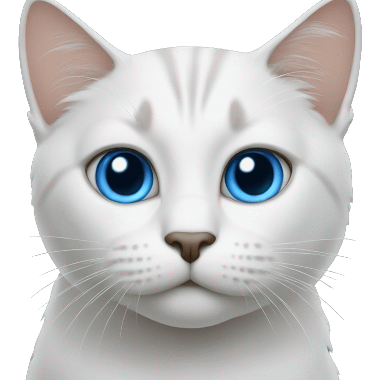 cat with blue eyes emoji