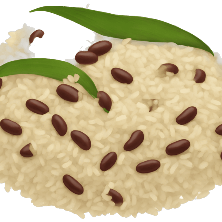 Rice and beans  emoji