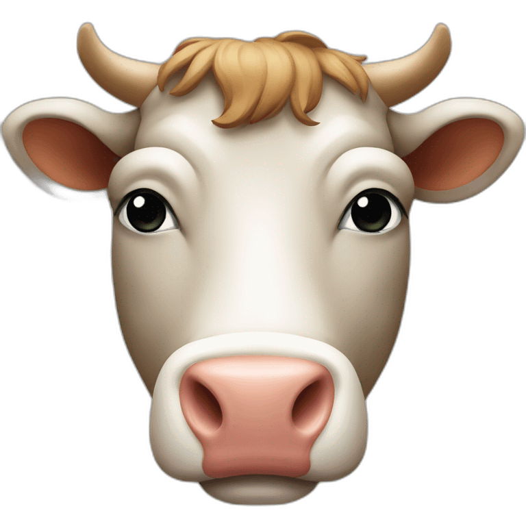 Cow like emoji