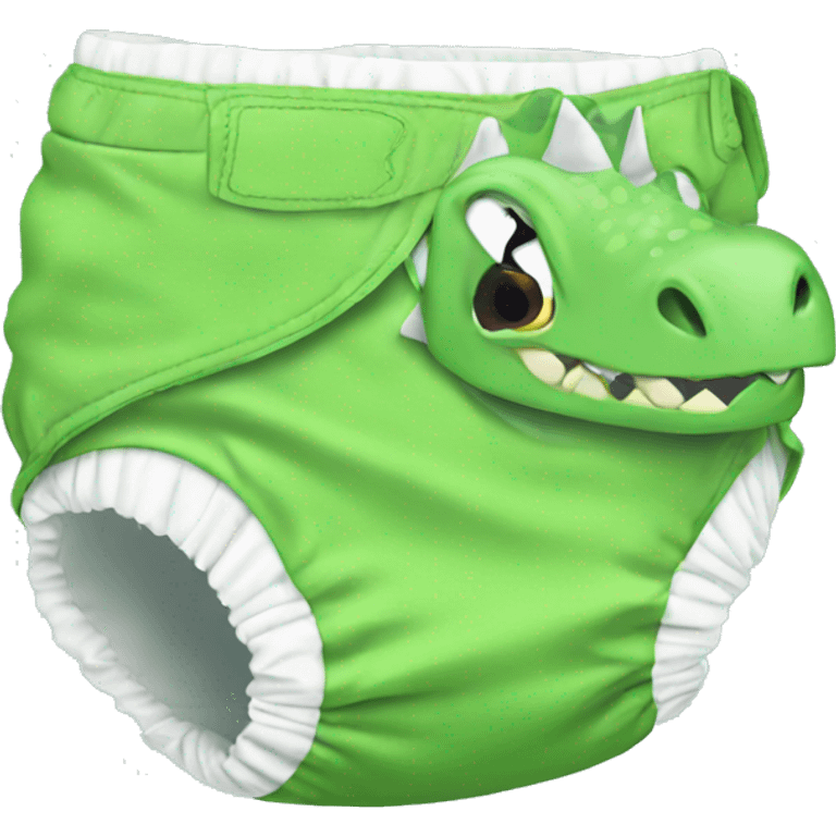 Dino diaper emoji