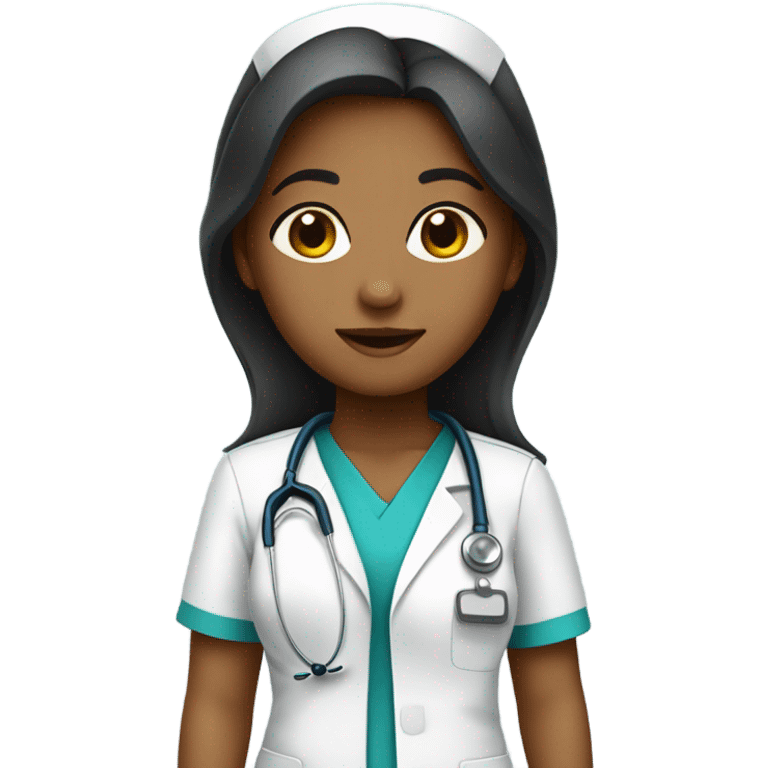 girl nurse emoji