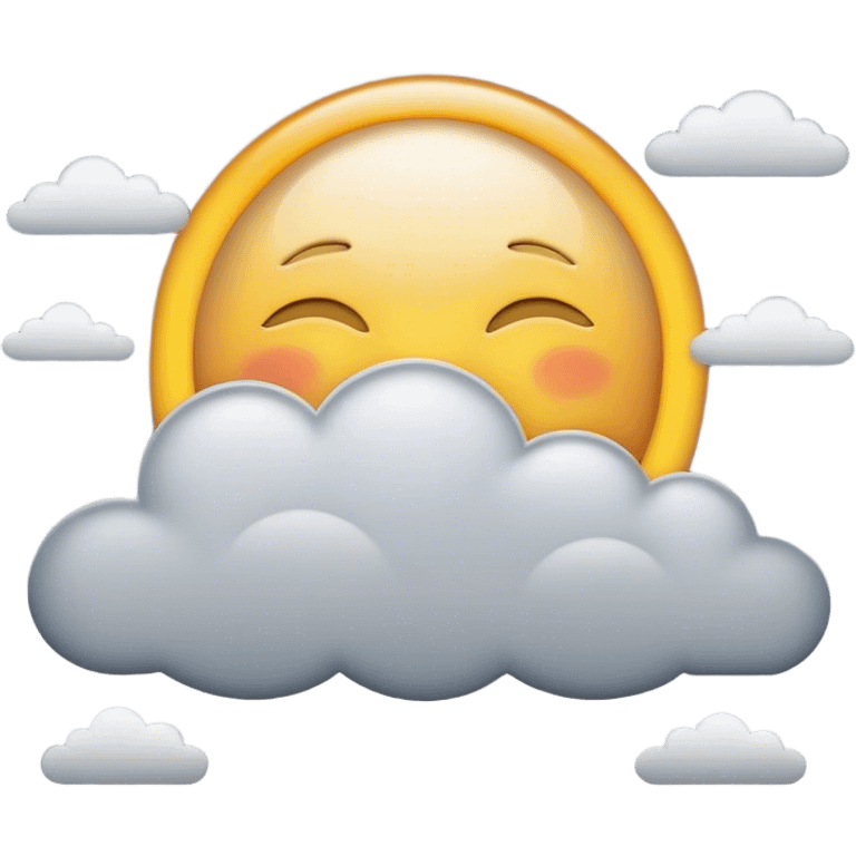 Cinematic Realistic Altostratus Emoji, Soft and gray, with mid-level clouds spreading evenly across the sky. The clouds create a smooth, overcast layer that dulls the sun’s light, giving the world a peaceful, muted tone. Soft glowing outline, capturing the essence of calm, muted skies and gentle transitions in an altostratus cloud! emoji