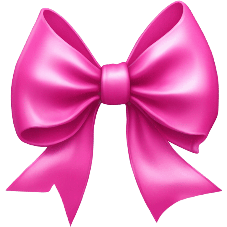 Pink bow  emoji