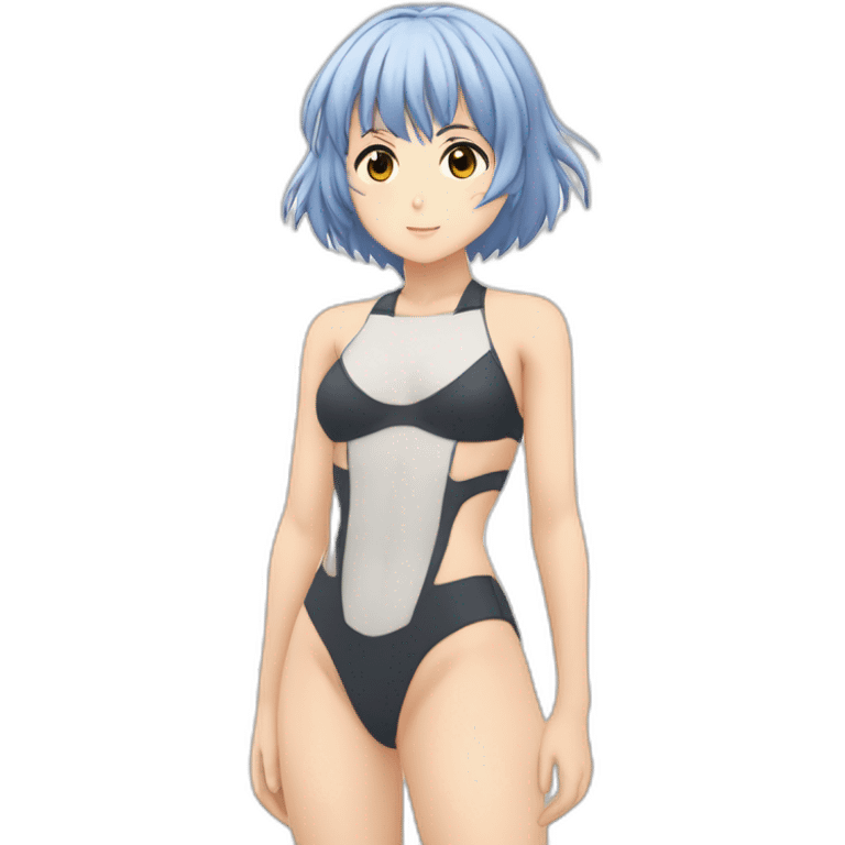 bottom-to-top-view-rei-ayanami-nue,-full-body,-short-hair,-teen,-enfant,-bikini  Download emoji ai generated emoji emoji