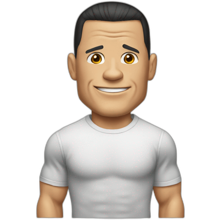 John Cena, shirt emoji