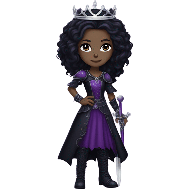 raven queen from mattel ever after high emoji