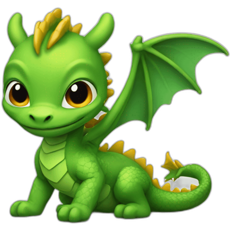 little dragon, symbol of 2024 emoji