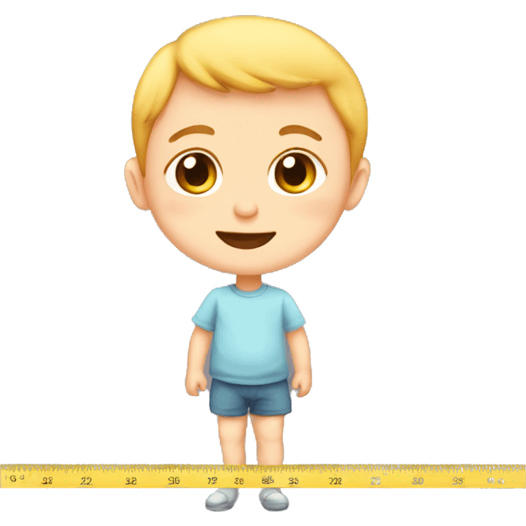 baby height ruler emoji