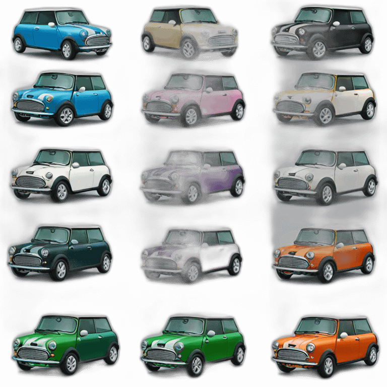 mini cooper emoji