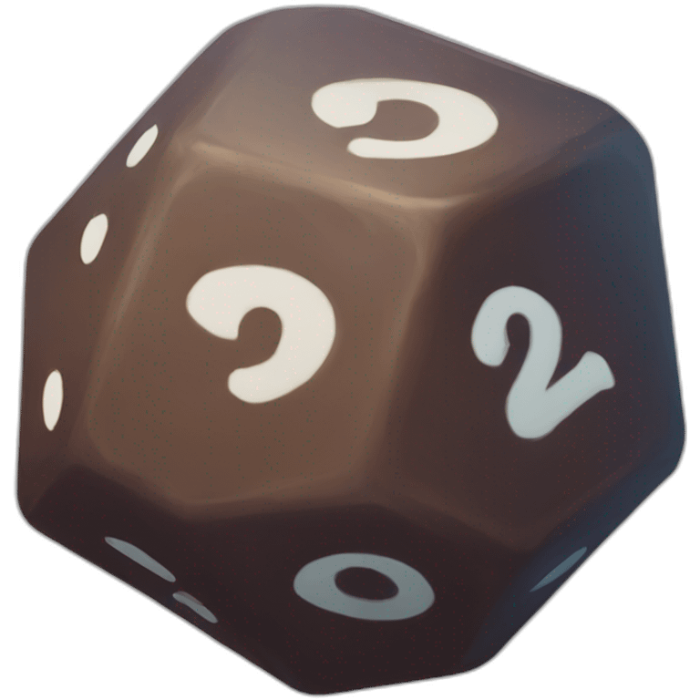 d20 dice roll emoji